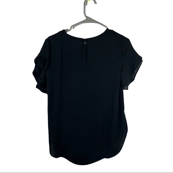 Loft pullover blouse with scalloped sleeve - Picture 2 of 11